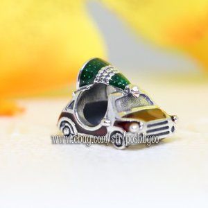 PANDORA Festive Car & Christmas Tree Charm 792358C01